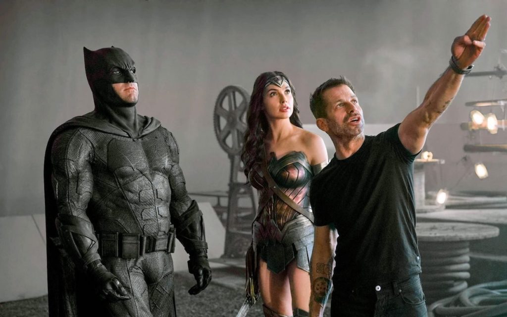 Zack Snyder在指導《正義聯盟》的拍攝工作