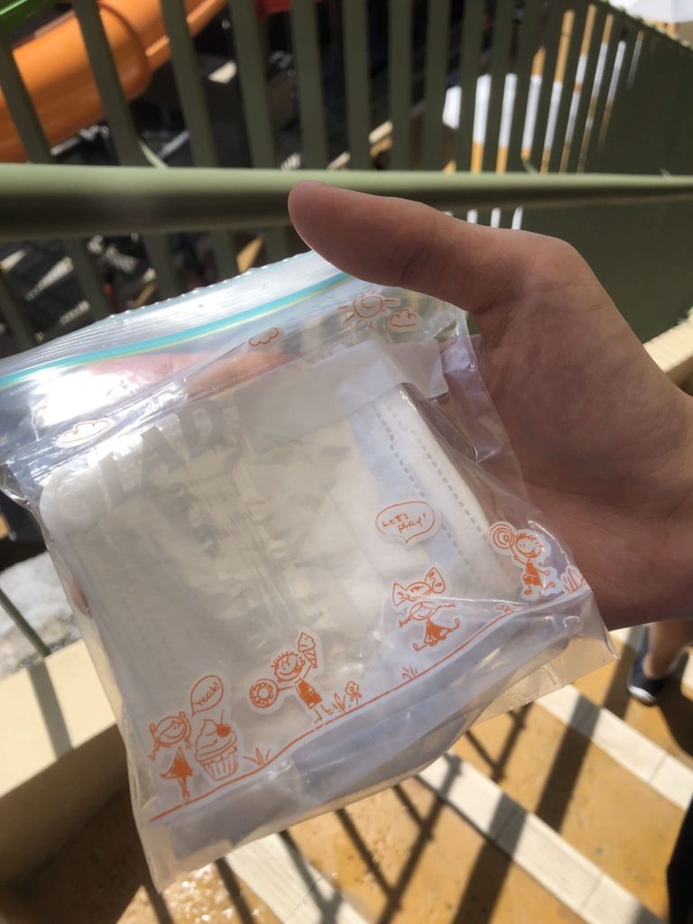 用防水密實袋裝口罩