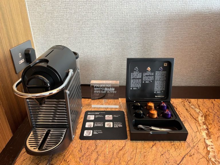 房內提供Nespresso咖啡機