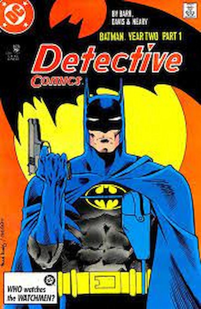 早期出版的蝙蝠俠漫畫中，蝙蝠俠是有配槍的